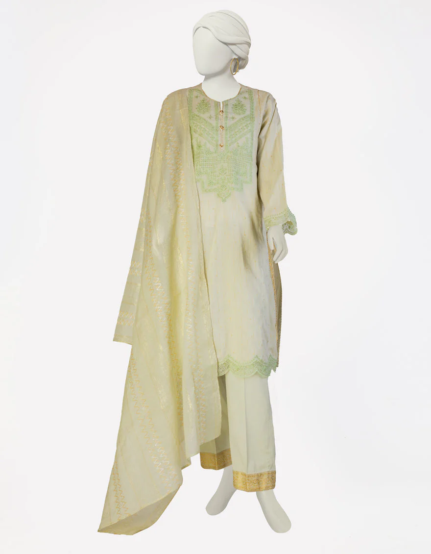 PISTA DOBBY 3PC STITCHED | JLAWN-S-25-117/S MAHARANI-01