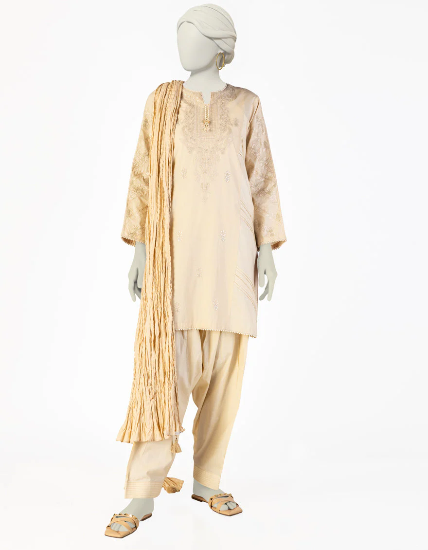 BEIGE LAWN 3PC STITCHED | JLAWN-S-25-134/S CHICKEN KARI-2