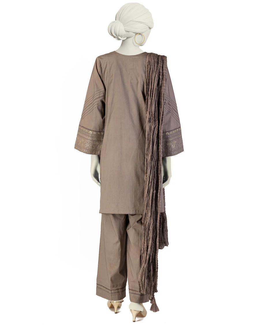 GREY LAWN 3PC STITCHED | JLAWN-S-25-135/S CHICKEN KARI-3 - Image 2