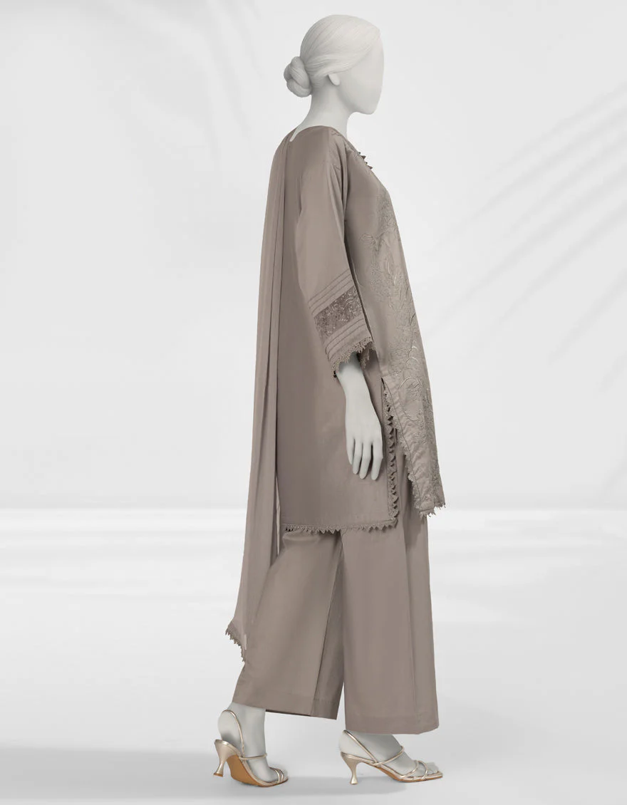 GREY LIMINAL 3PC STITCHED | JLAWN-S-25-254/S LIMITED EDITION-01 - Image 2