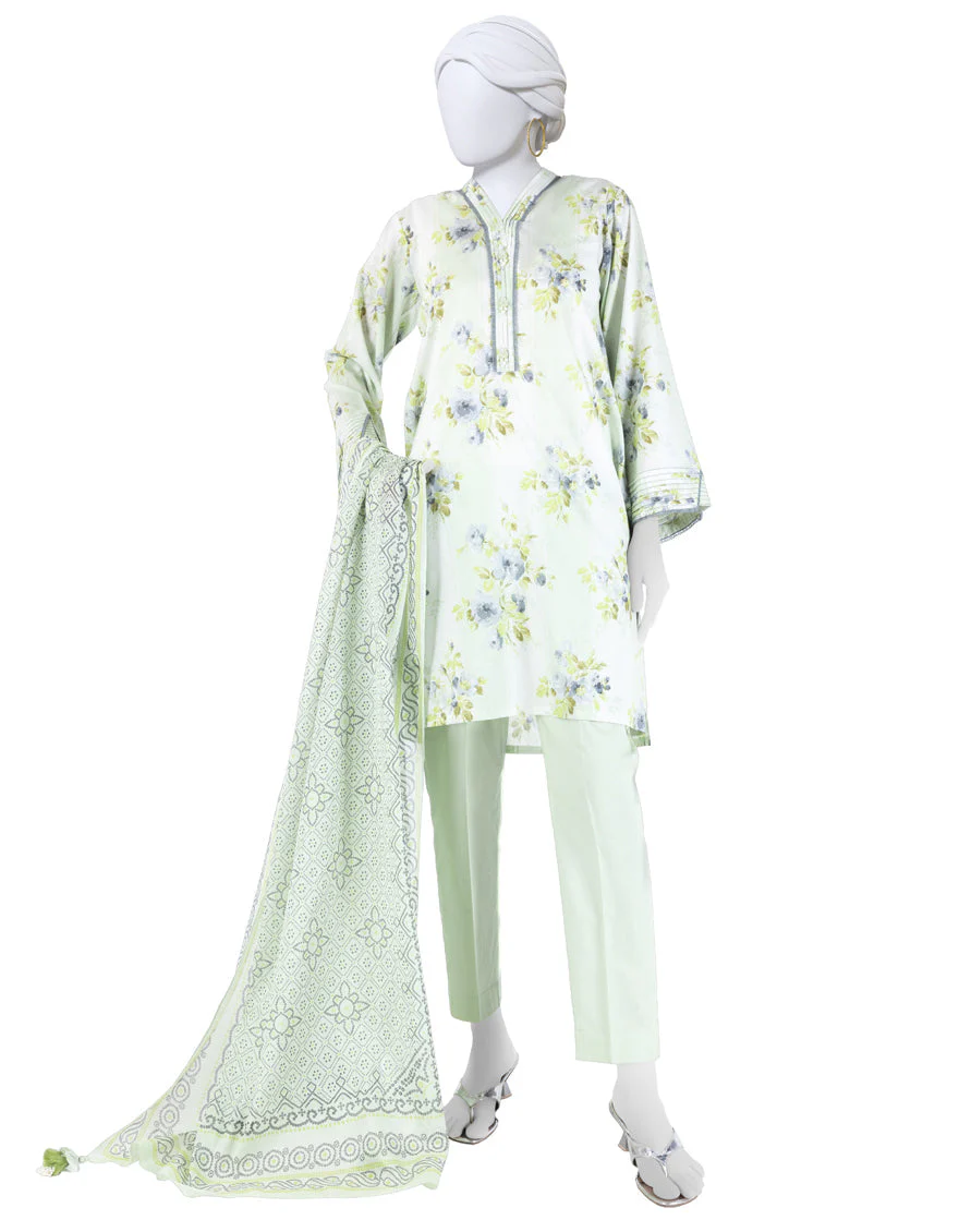 MULTICOLOR LAWN 3PC UNSTITCHED | JLAWN-S-25-3278 FLORAL CHUNDRI-6