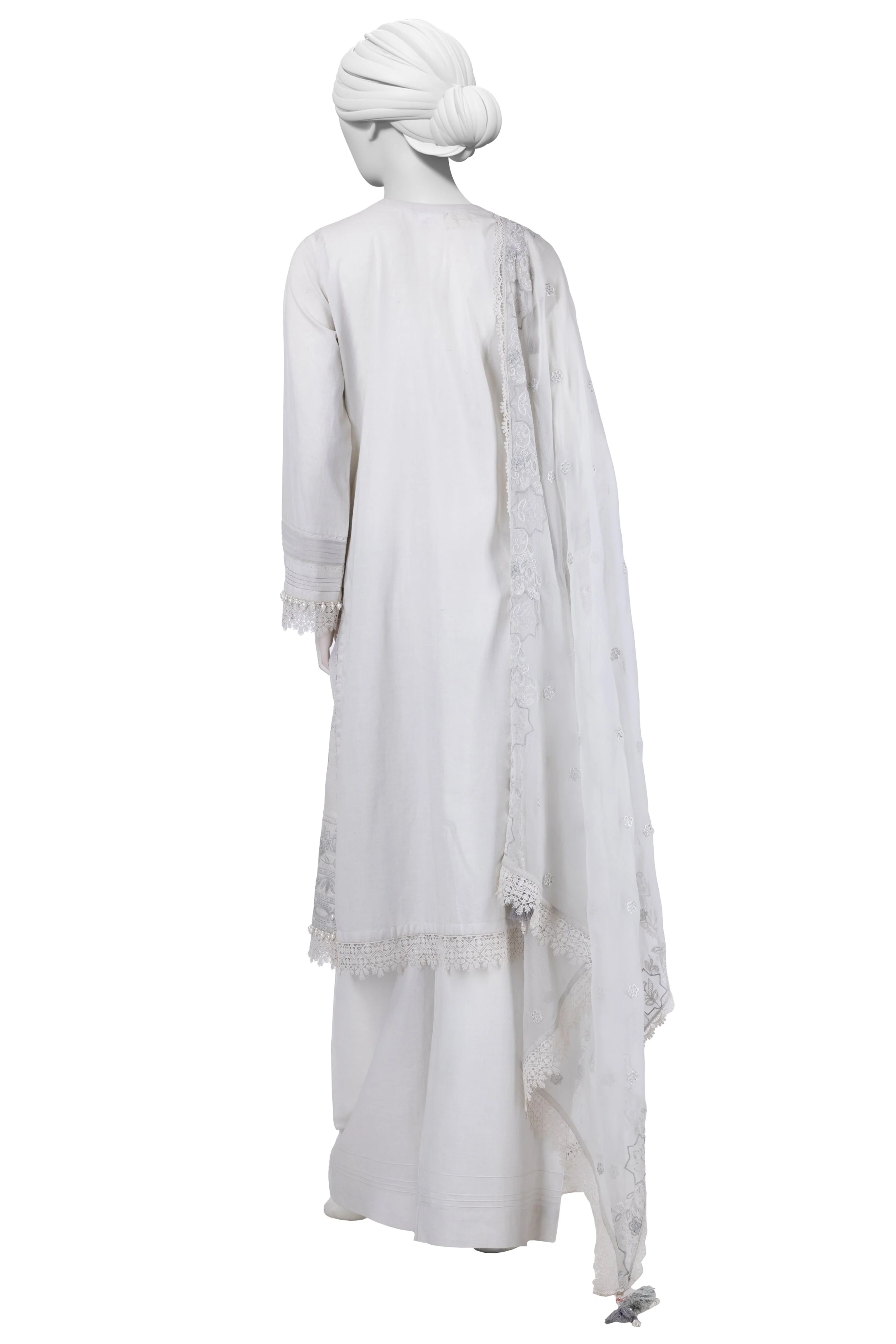GREY LAWN 3PC STITCHED | JLAWN-S-25-828/S LUXE-B-02 - Image 2