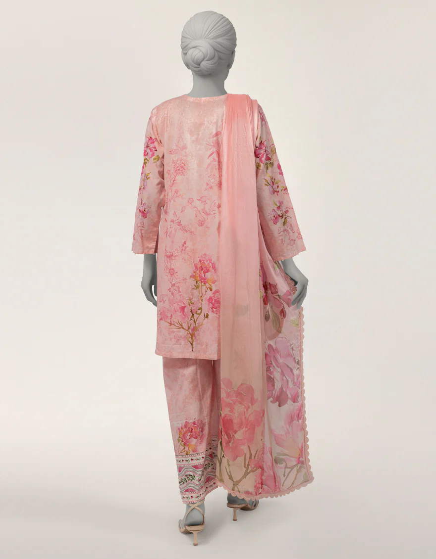 PINK DOBBY 3PC STITCHED | JLAWN-S-26-369/S BOTANICAL-2 - Image 3