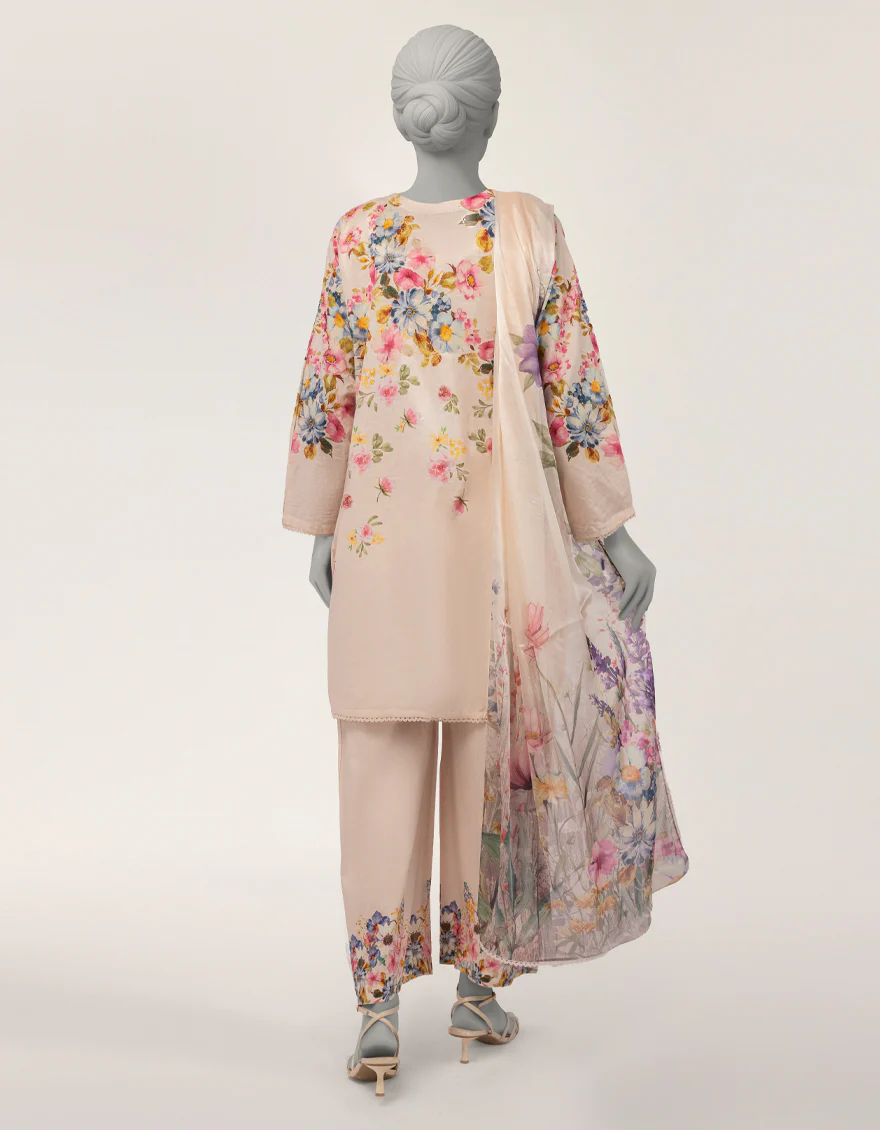 PINK DOBBY 3PC STITCHED | JLAWN-S-26-370/S BOTANICAL-3 - Image 3