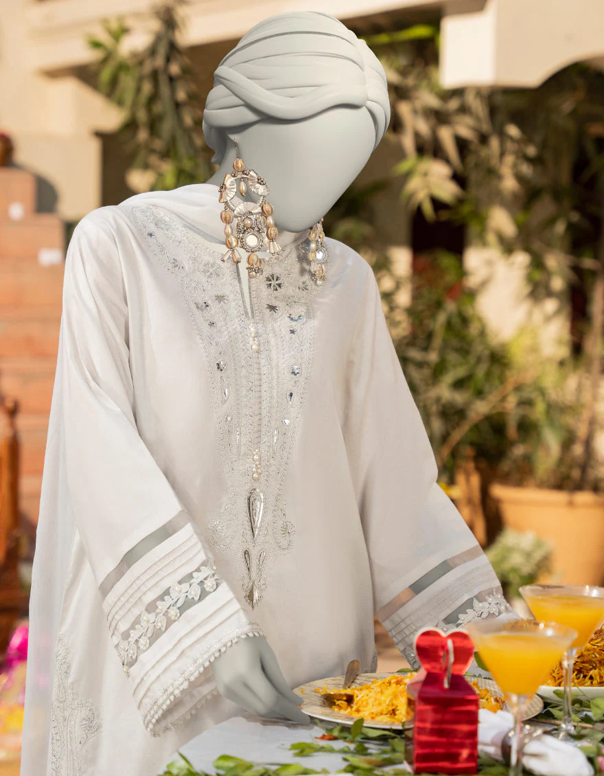 GREY LAWN 2PC STITCHED | JLAWN-S-JDS-25-1087/S JAIPUR-04 - Image 2