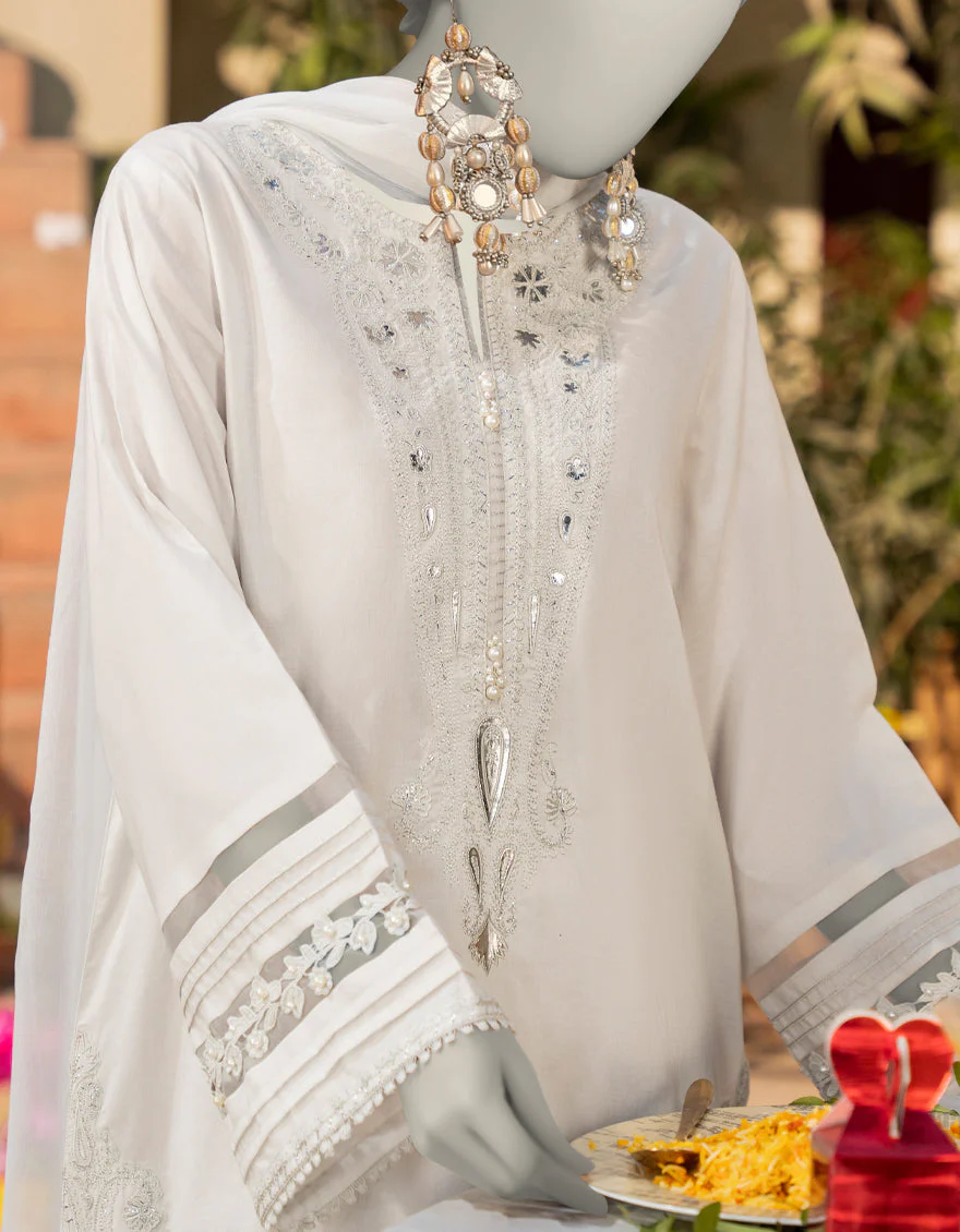 GREY LAWN 2PC STITCHED | JLAWN-S-JDS-25-1087/S JAIPUR-04 - Image 3