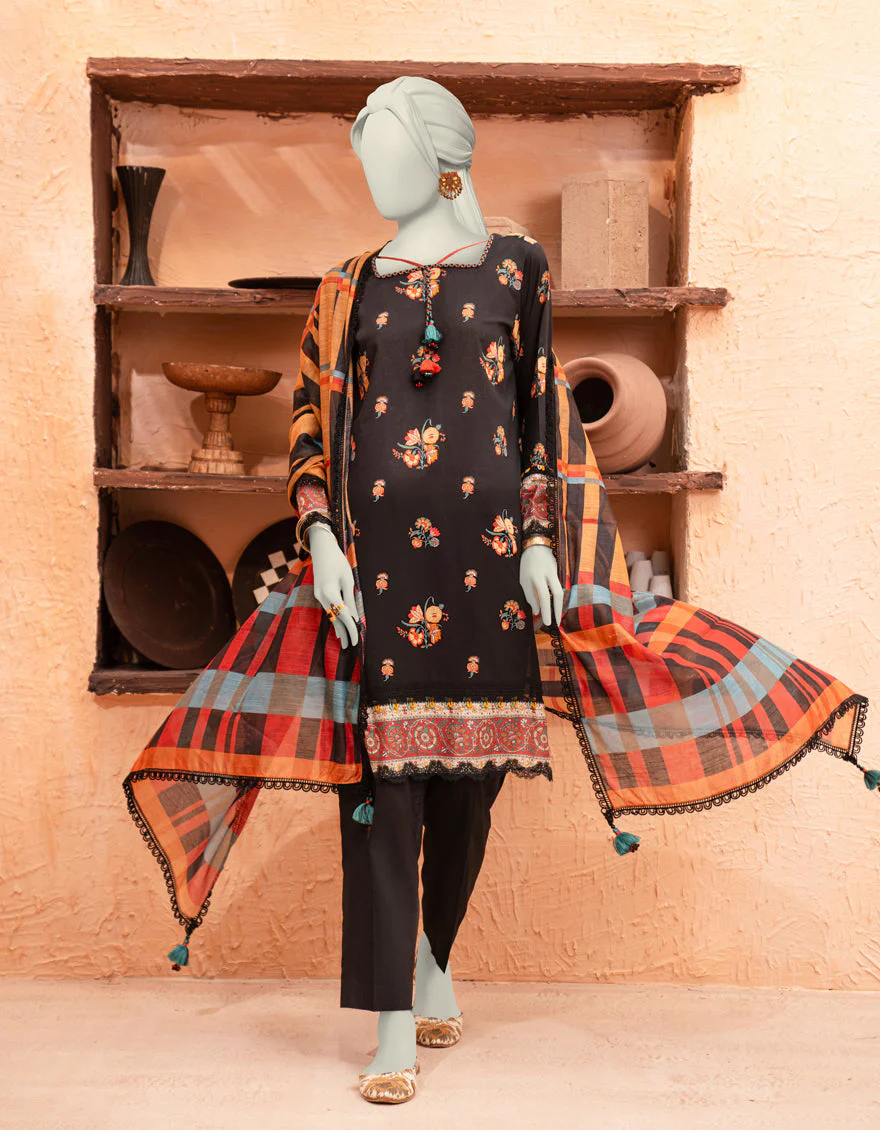 MULTICOLOR LAWN 2PC UNSTITCHED | JLAWN-S-JDS-25-1111 CHINTZ-8