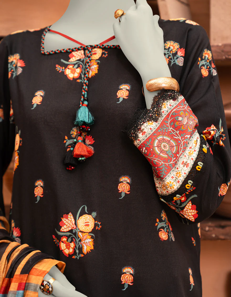 MULTICOLOR LAWN 2PC UNSTITCHED | JLAWN-S-JDS-25-1111 CHINTZ-8 - Image 4