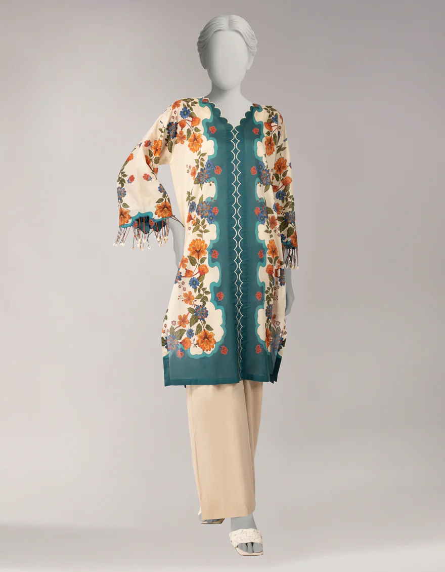 BEIGE LAWN 1PC UNSTITCHED | JLAWN-S-JSU-26-966 MODERN EDGE-8