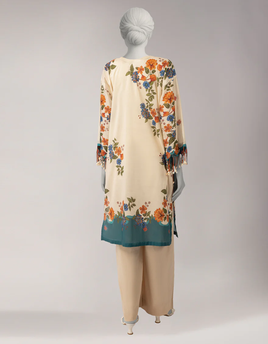 BEIGE LAWN 1PC UNSTITCHED | JLAWN-S-JSU-26-966 MODERN EDGE-8 - Image 2