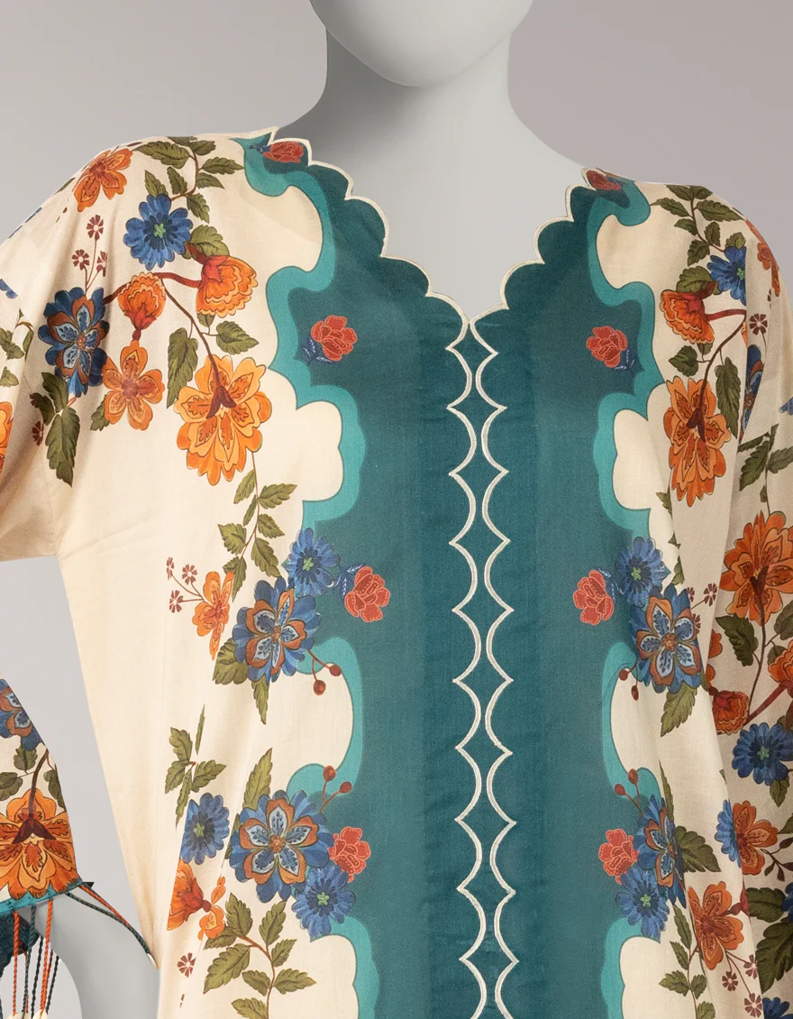 BEIGE LAWN 1PC UNSTITCHED | JLAWN-S-JSU-26-966 MODERN EDGE-8 - Image 3