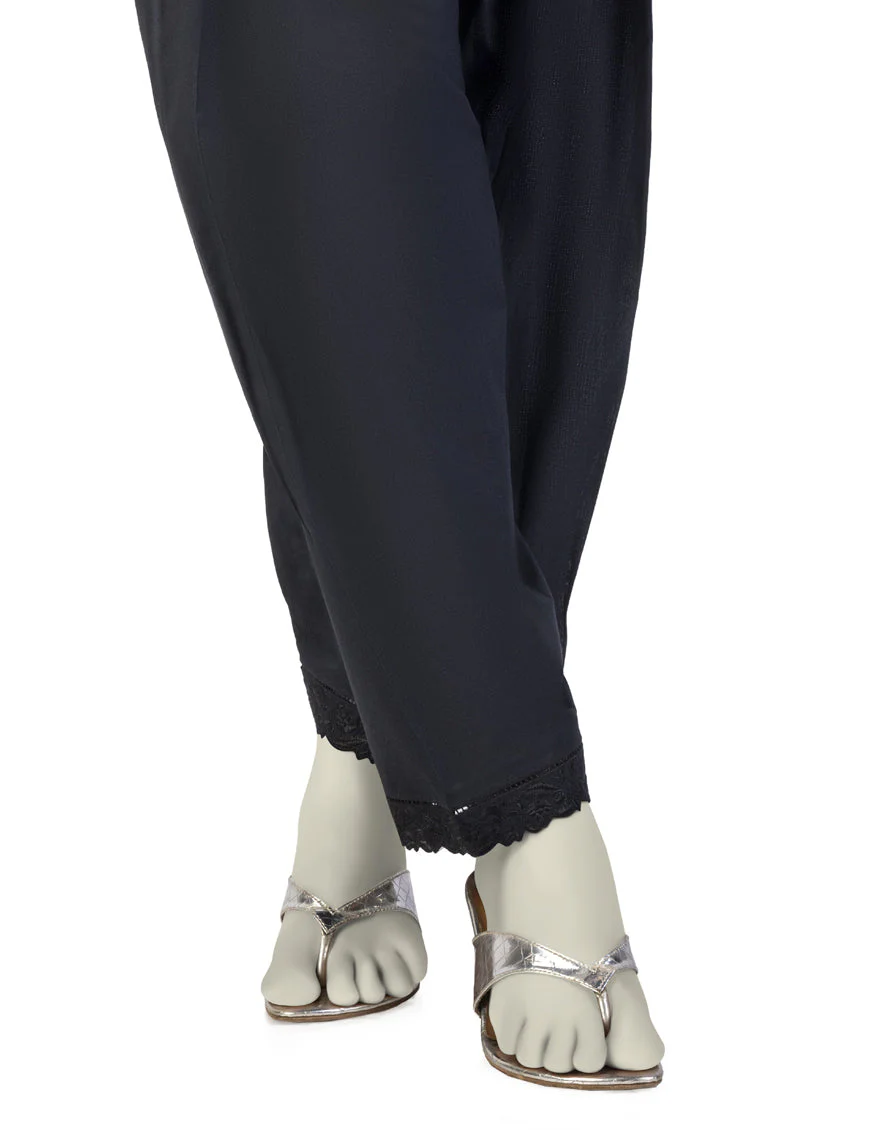 BLACK LAWN SHALWAR | JLSH-25-8031-B FB/EMB-S-02