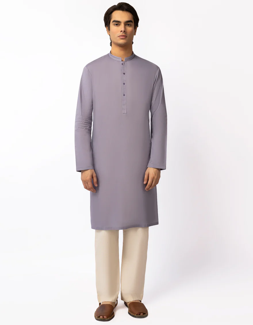 LIGHT PURPLE COTTON KURTA | JTK-A-42084/S26/JJ10827-SF