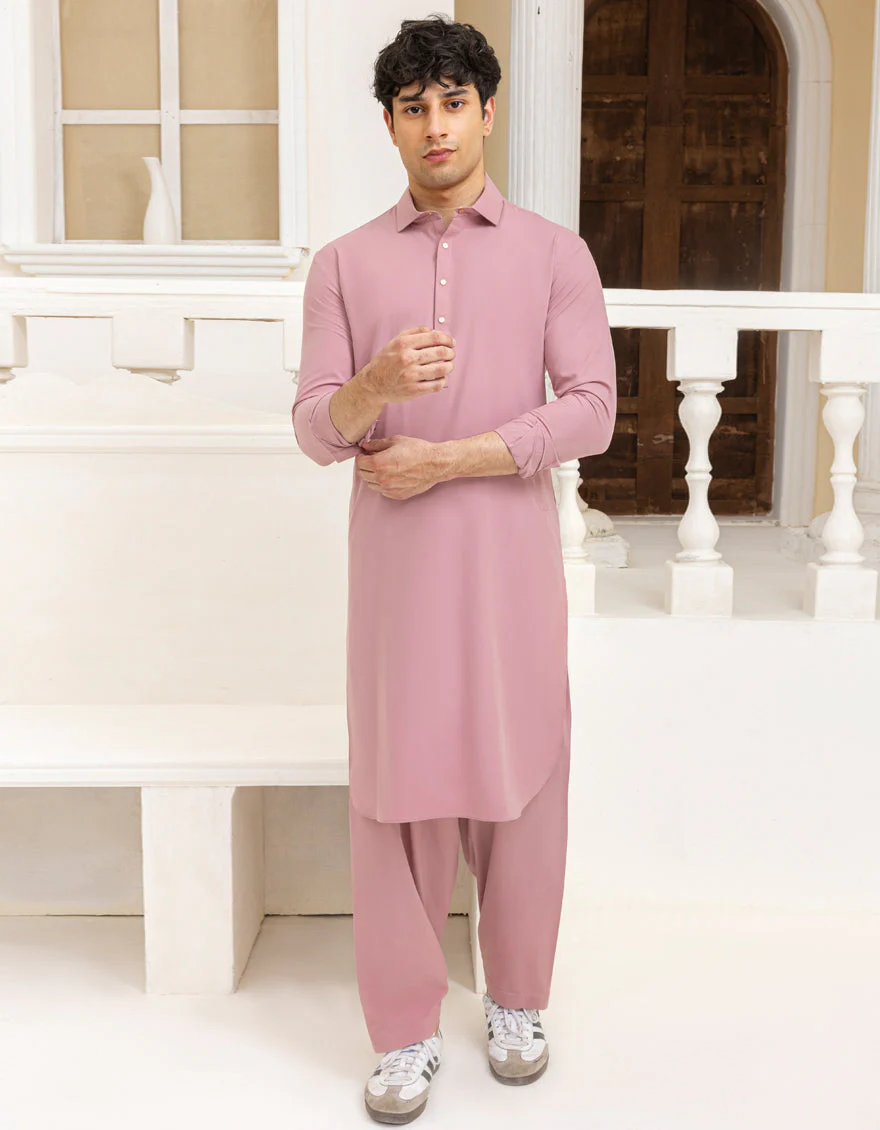 PINK BLENDED KAMEEZ SHALWAR | JTKS-A-46673/S25/JJ10032-PN