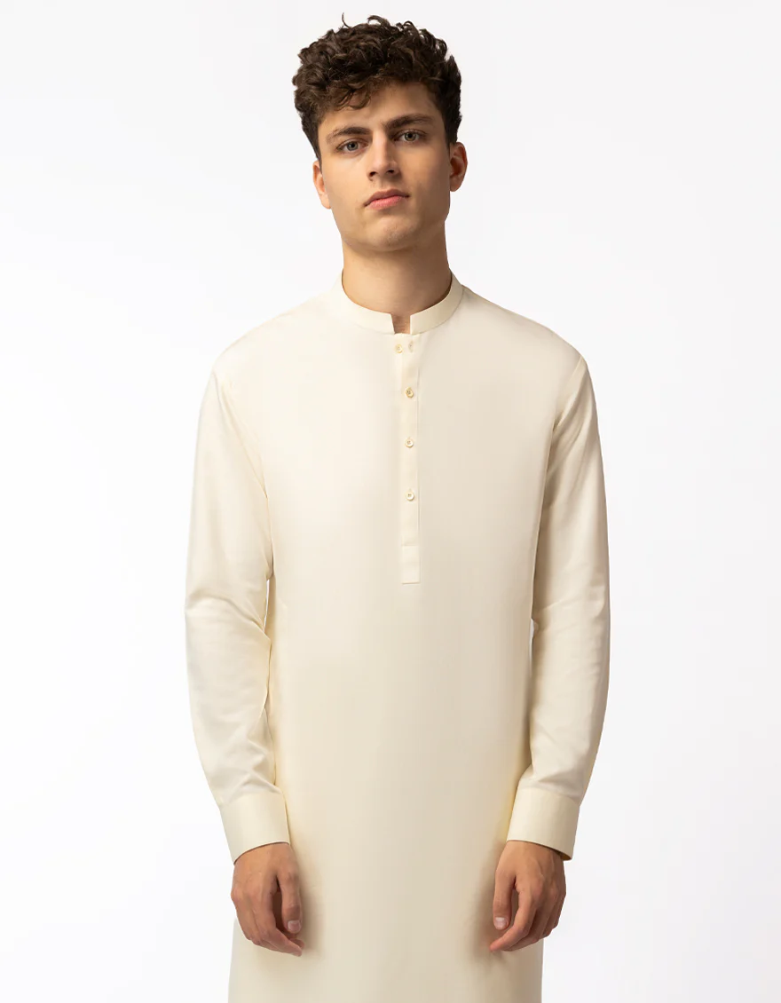 CREAM BLENDED KAMEEZ SHALWAR | JTKS-A-50502/S26/JJ10422-CL