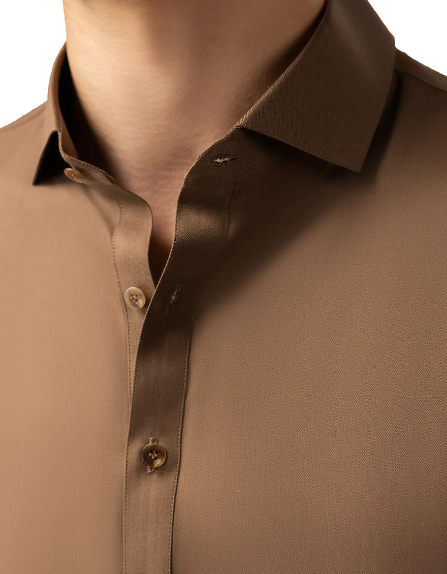 BROWN BLENDED KAMEEZ SHALWAR | JTKS-A-50507/S26/JJ10595-CL - Image 3