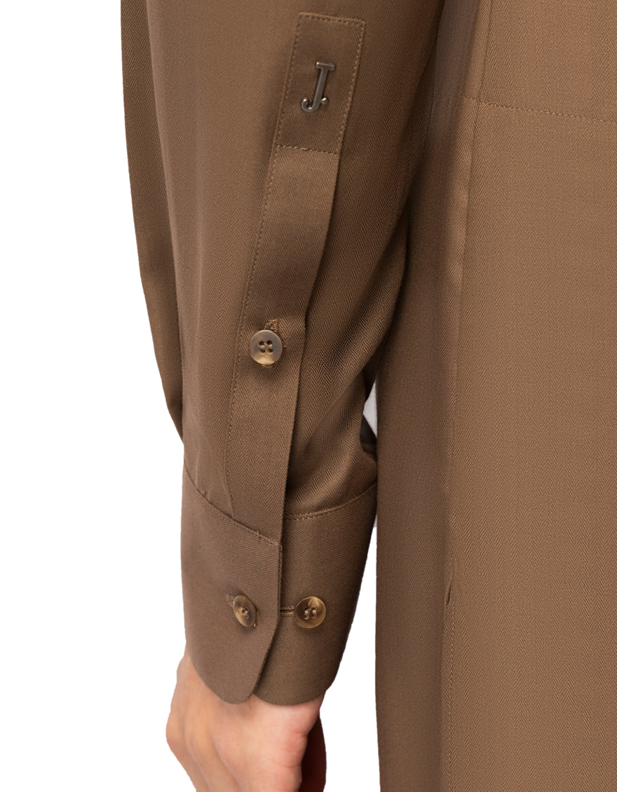 BROWN BLENDED KAMEEZ SHALWAR | JTKS-A-50507/S26/JJ10595-CL - Image 4