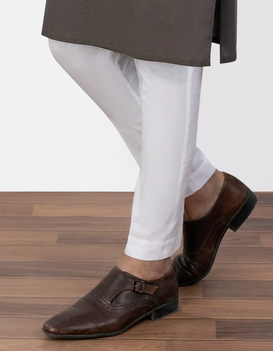 OFF WHITE COTTON TROUSERS | JTP-302-R9/S25/JJ8872-PN