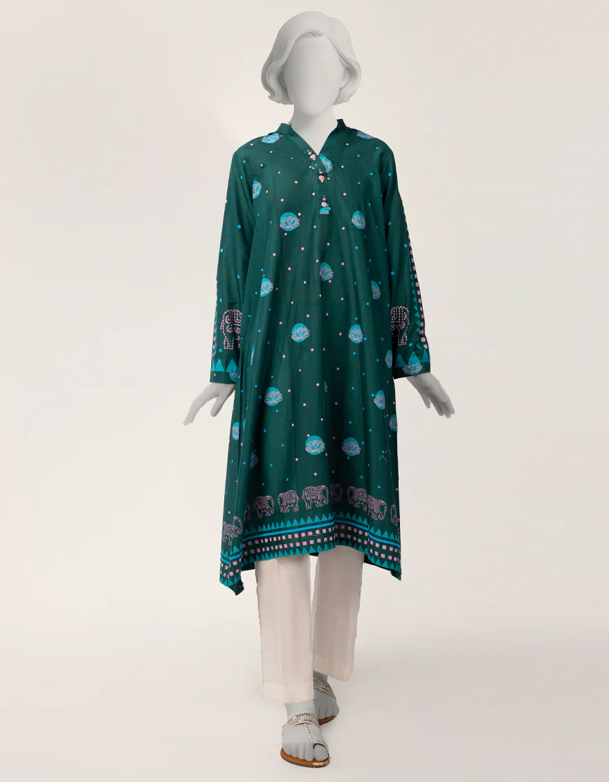 GREEN LAWN KURTI | JYGK-S-JTS-26-4124 FB/BLOCKED-4