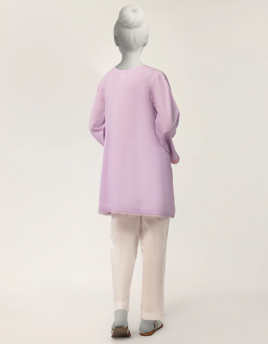 LILAC LAWN KURTI | JYGK-S-JTS-26-4126 FB/BLOSSOM-02 - Image 3